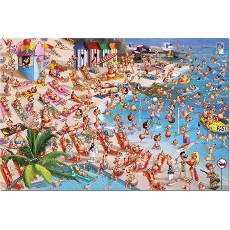 PUZZLE Piatnik 1000 el. Ruyer, Plaża  5367